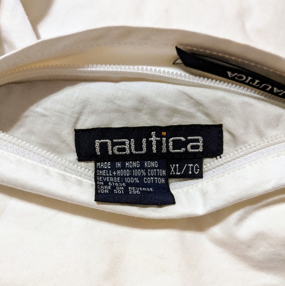 Men's NAUTICA reversible jacket vintage 1990s - Picture 6 of 6